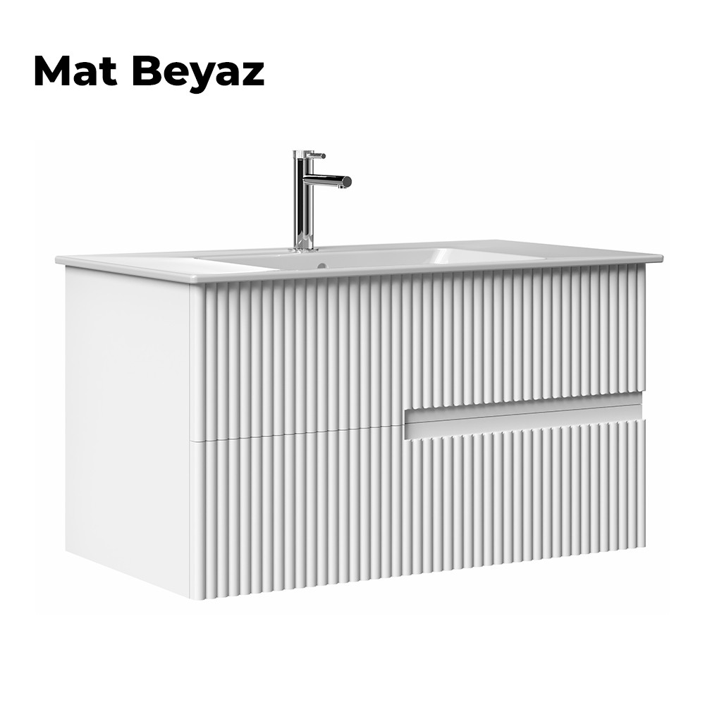 Orka Moonlight 90 cm Banyo Dolabı Alt Modülü
