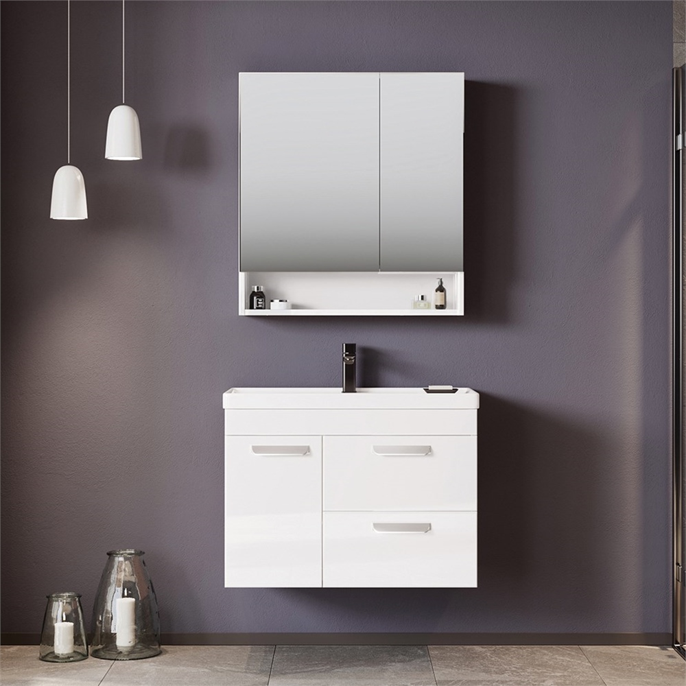 Orka Nova 80 cm Banyo Dolabı
