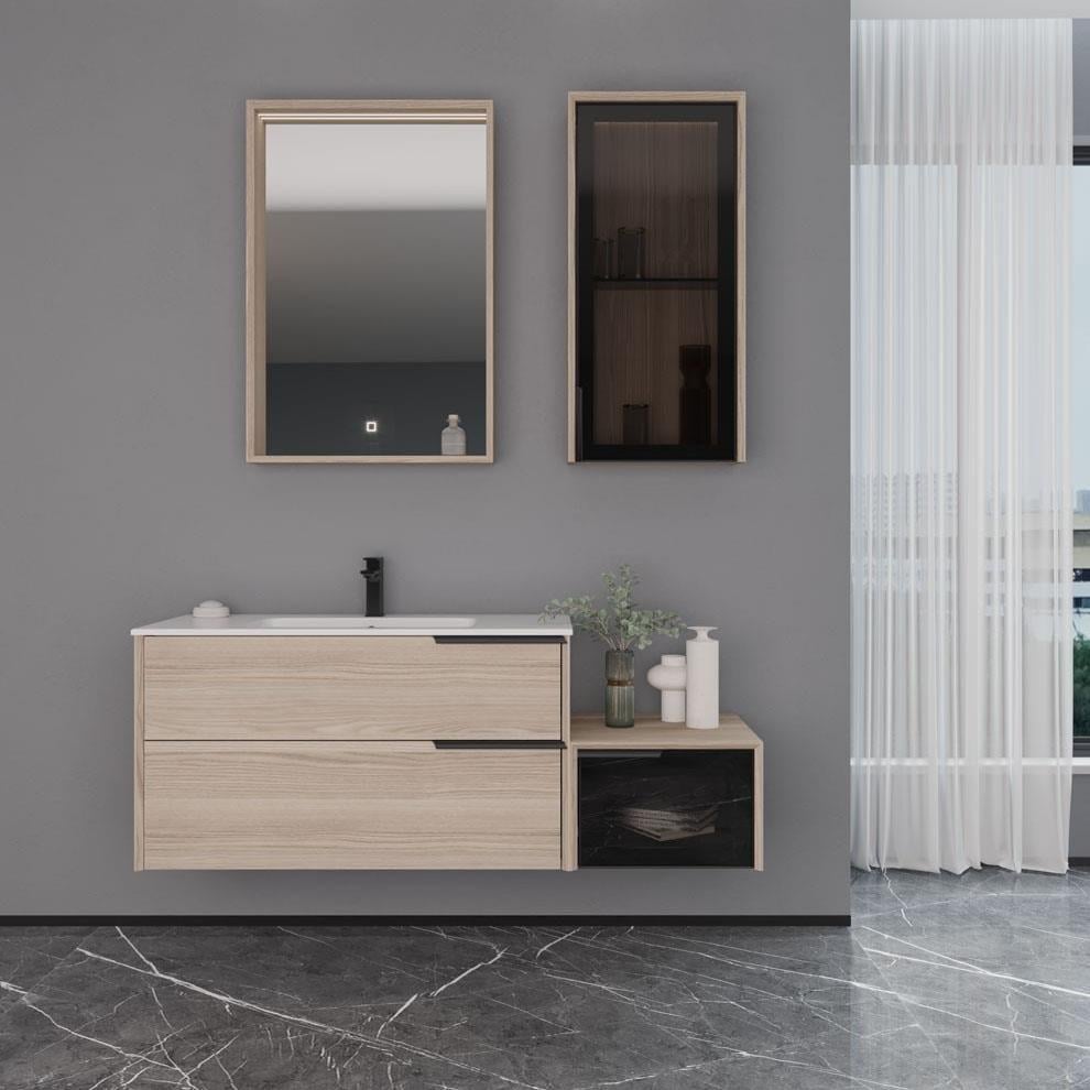 Orka Noventa 120 cm Banyo Dolabı