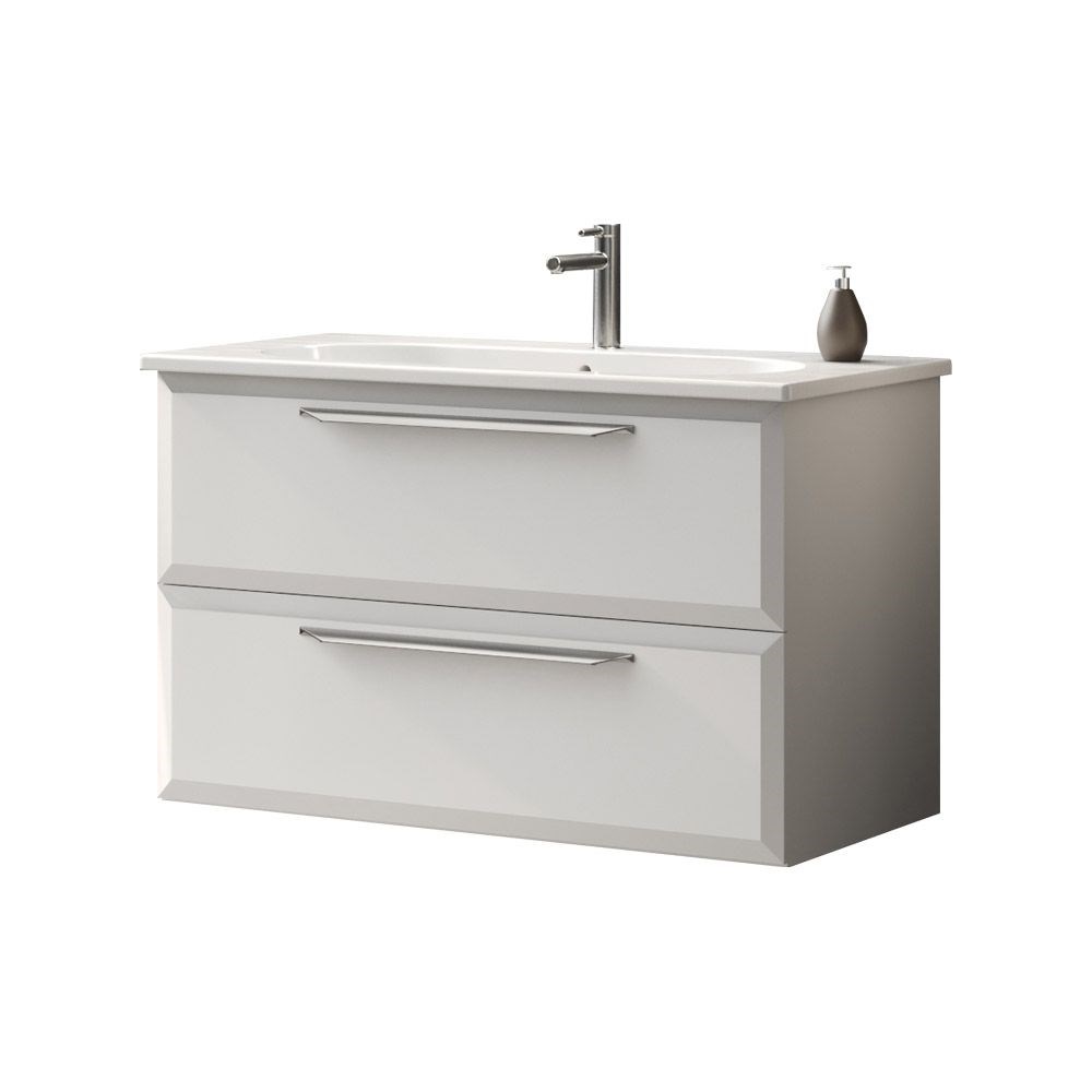 OrkaNuvola 100 cm Banyo Dolabı Alt Modülü
