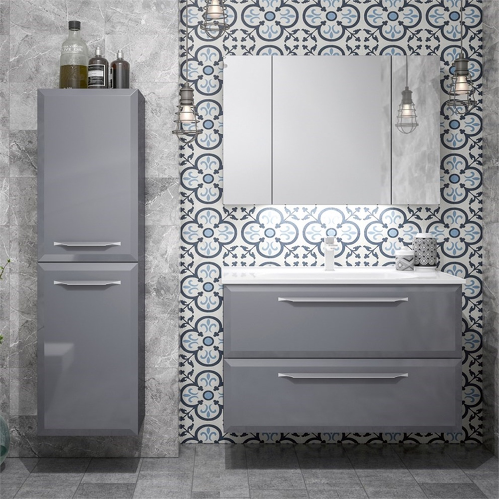 Orka Nuvola 100 cm Banyo Dolabı