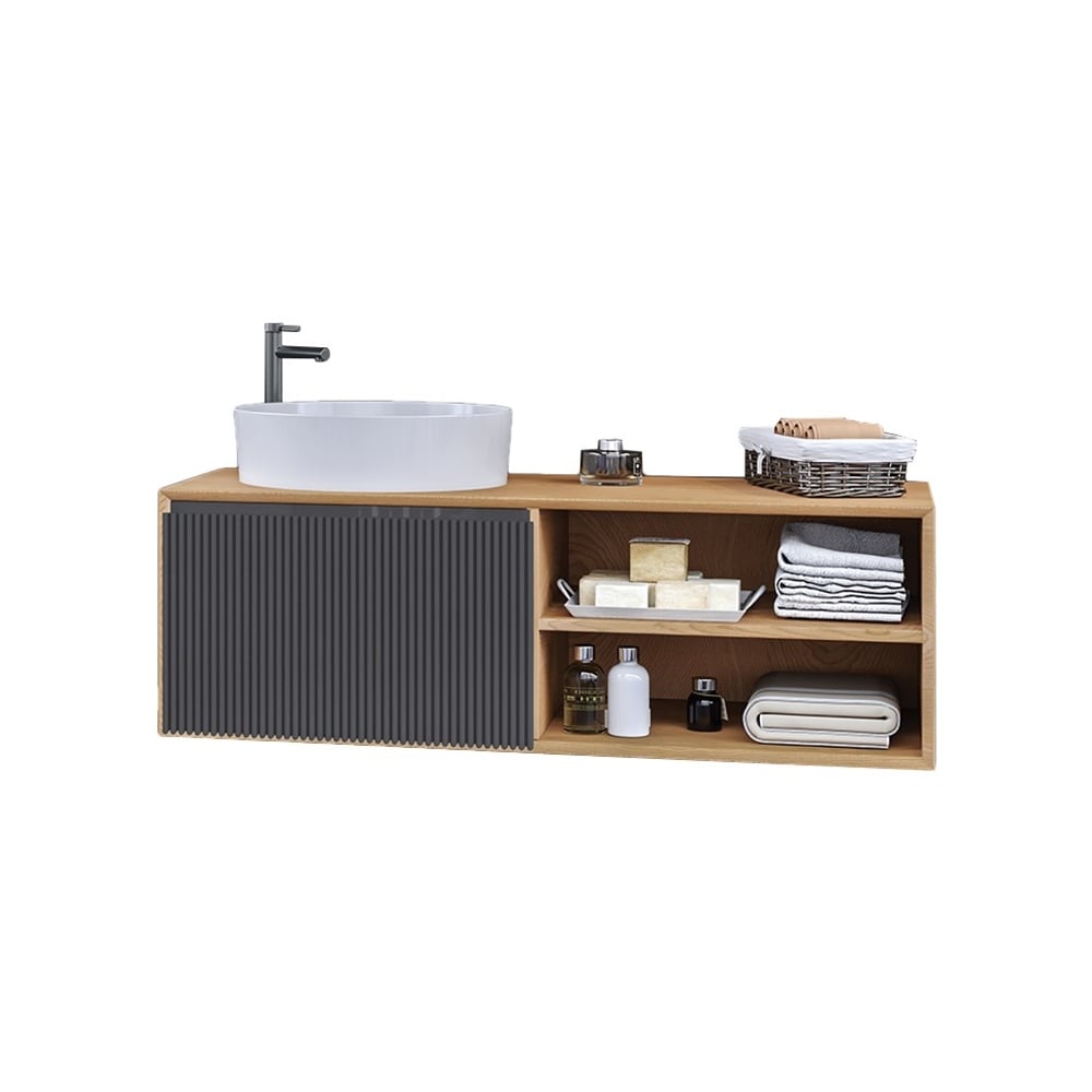 OrkaOrka Boxes 120 cm Banyo Dolabı Alt Modülü