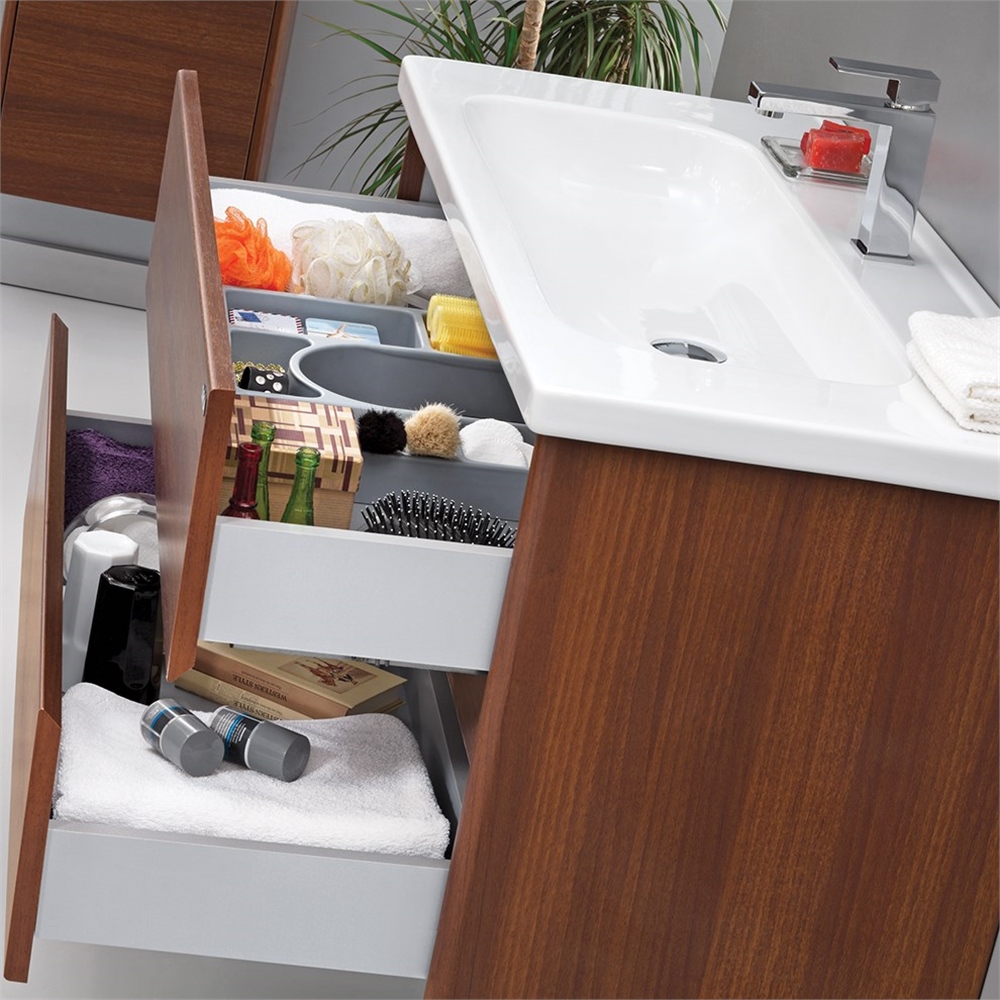 Orka Düden Çekmeceli 100 cm Banyo Dolabı Alt Modülü
