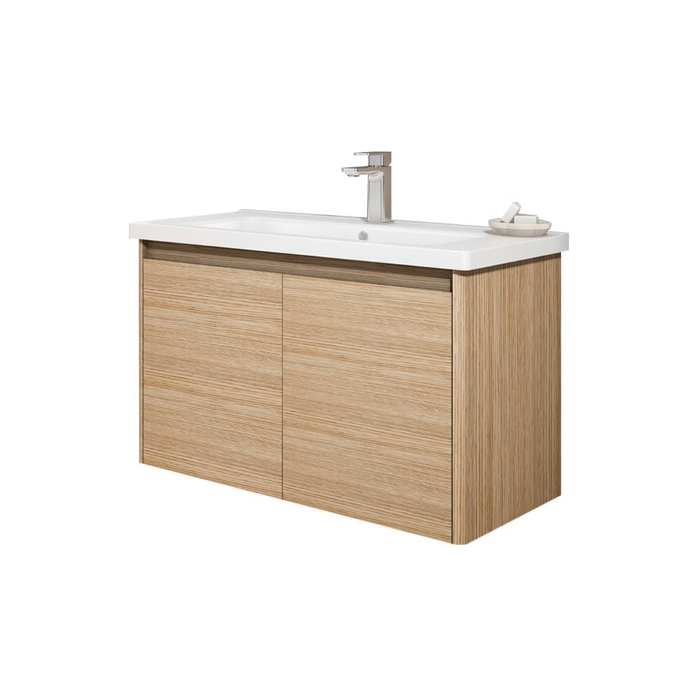 OrkaOrka Düden 80 cm Kapaklı Banyo Dolabı Alt Modülü