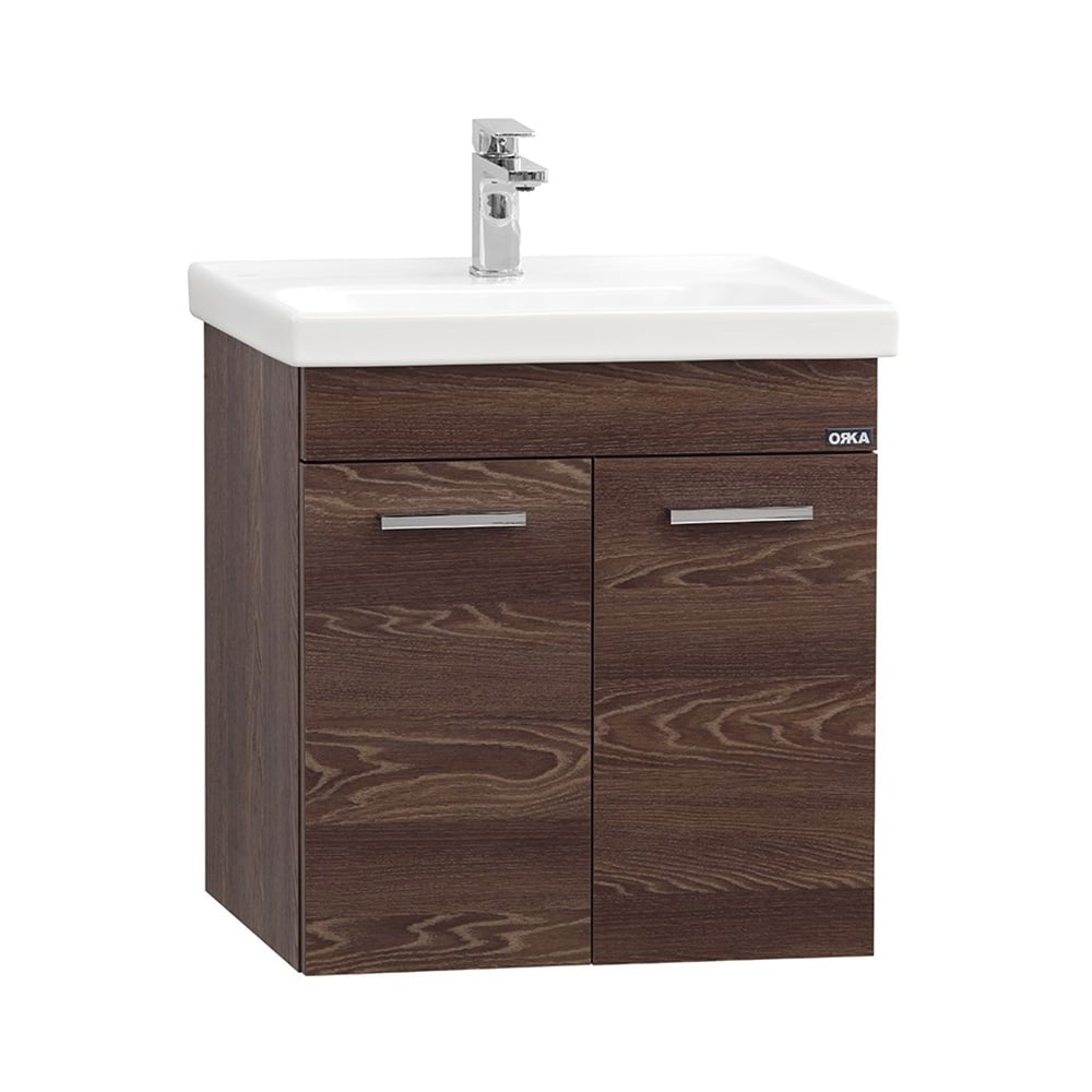 OrkaOrka Enez 65 cm Kapaklı Banyo Dolabı Alt Modülü