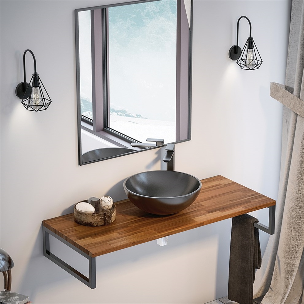 Orka Kestel 120 cm Banyo Dolabı Alt Modülü