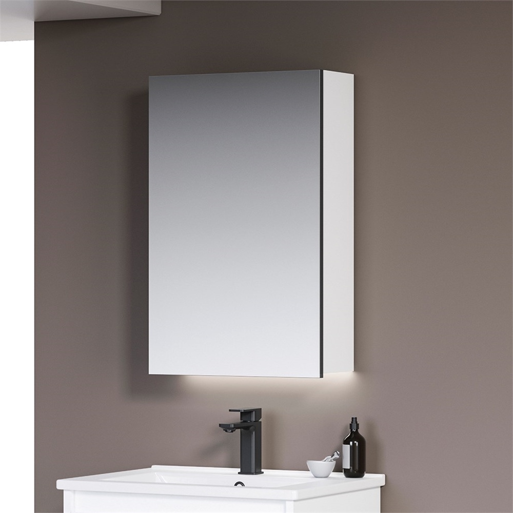 Orka Likya 60 cm Ledli Dolaplı Ayna
