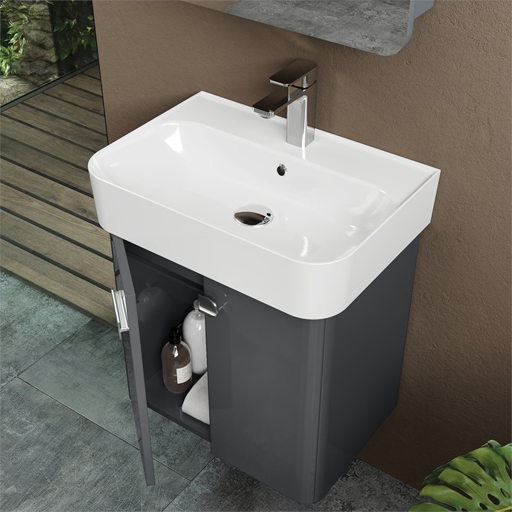 Orka Orbit 55 cm Banyo Dolabı Alt Modülü