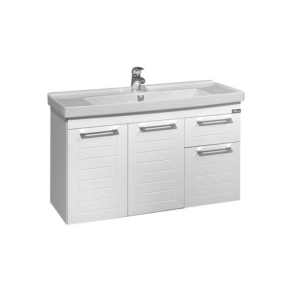 OrkaOrka Perge 100 cm Banyo Dolabı Alt Modülü