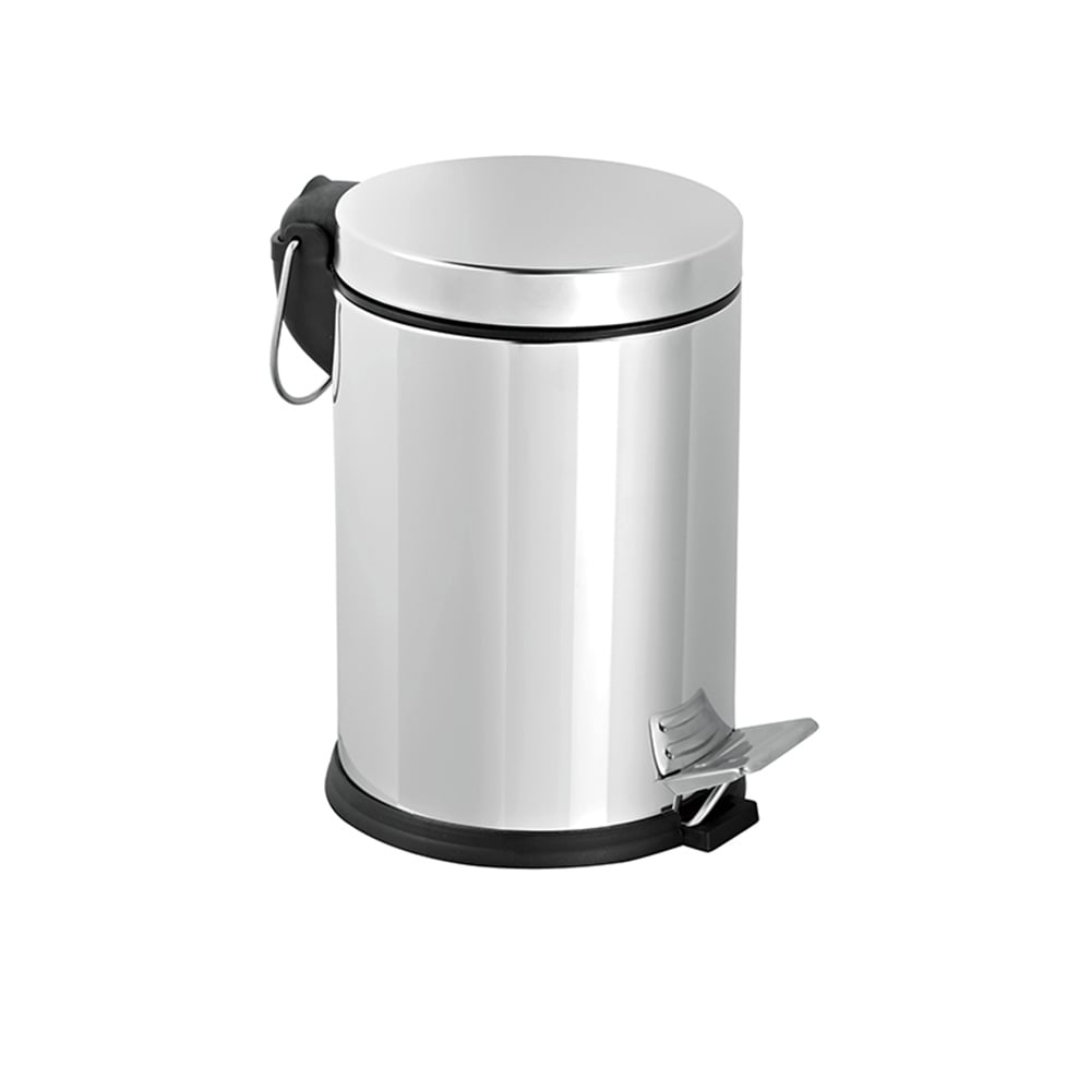 OrkaPaslanmaz Krom PVD Çöp Kovası (5 lt.)