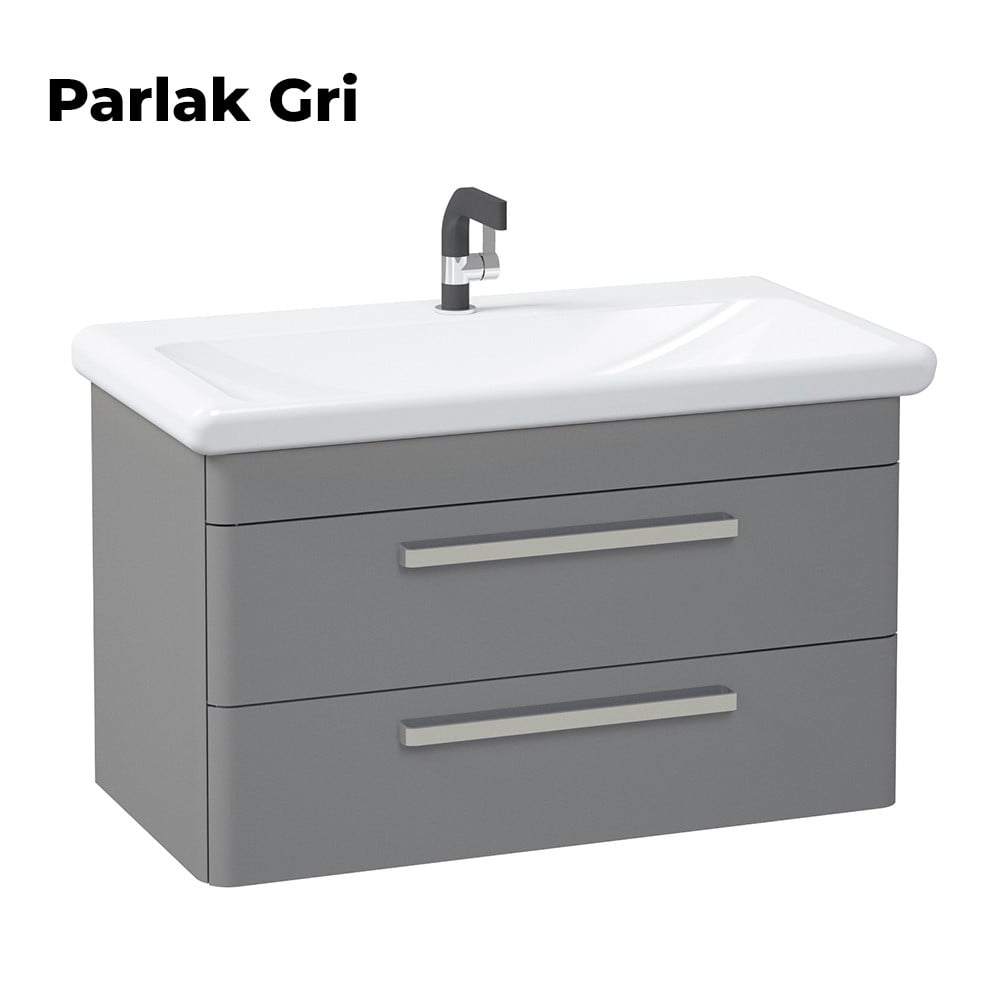 Orka Rose 100 cm Banyo Dolabı