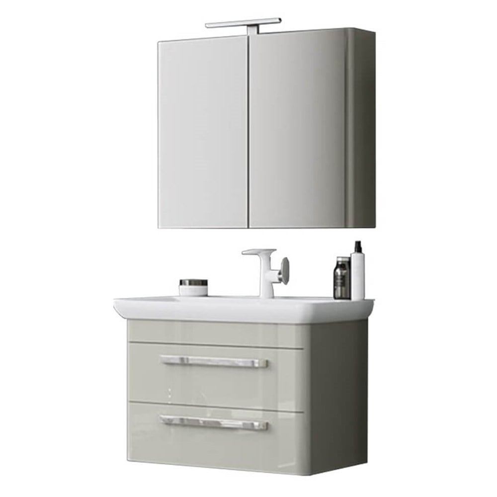 OrkaRose 80 cm Banyo Dolabı