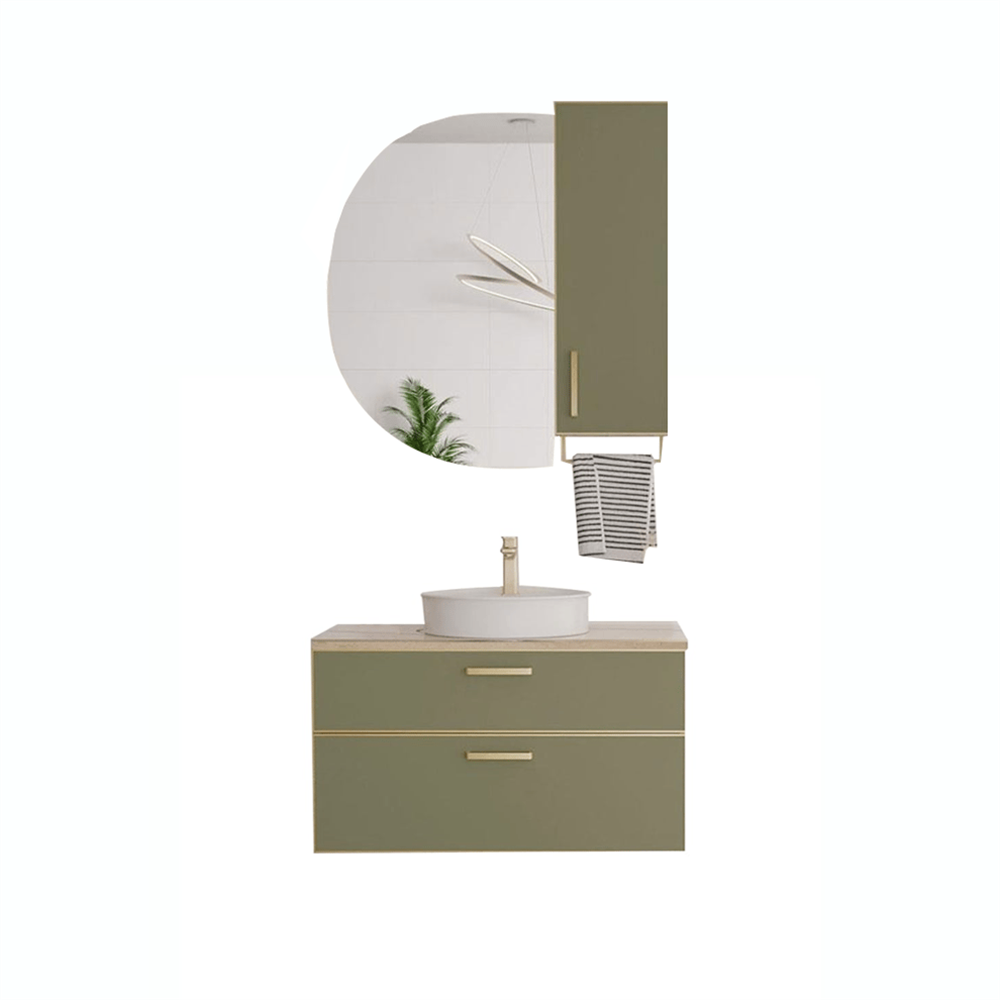 OrkaSalerno 75 cm Banyo Dolabı