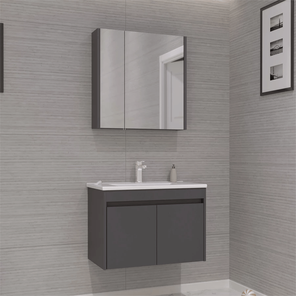 Orka Side 65 cm Kapaklı Banyo Dolabı