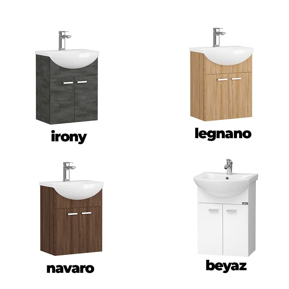Orka Soma 45 cm Banyo Dolabı