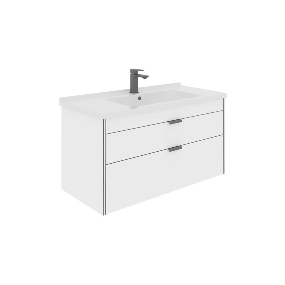Orka Trio 100 cm Asma Çekmeceli Banyo Dolabı Alt Modülü