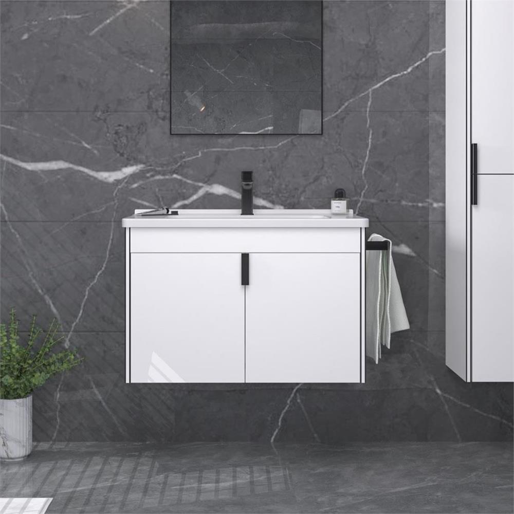 Orka Trio 80 cm Asma Kapaklı Banyo Dolabı Alt Modülü