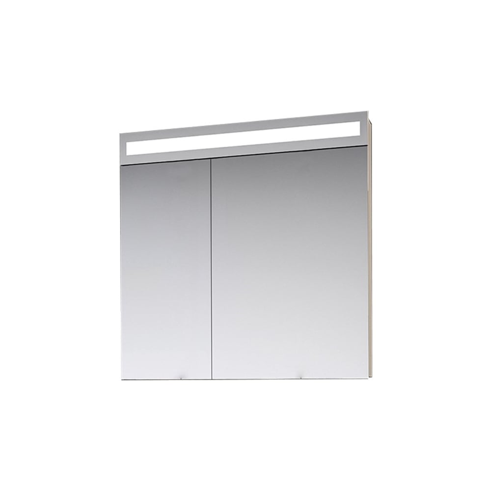 OrkaVarna 75 cm Ledli Dolaplı Ayna