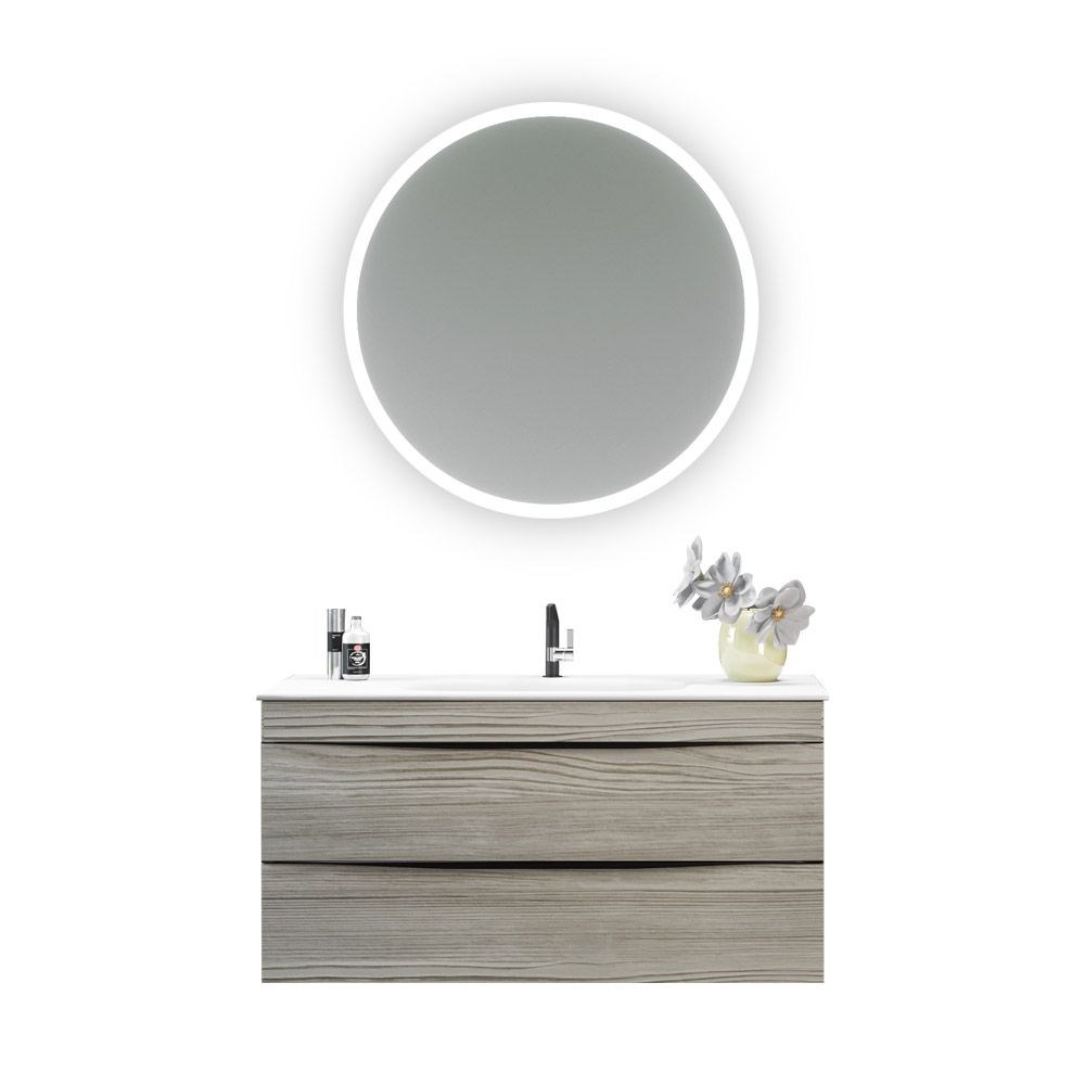OrkaVento 100 cm Banyo Dolabı