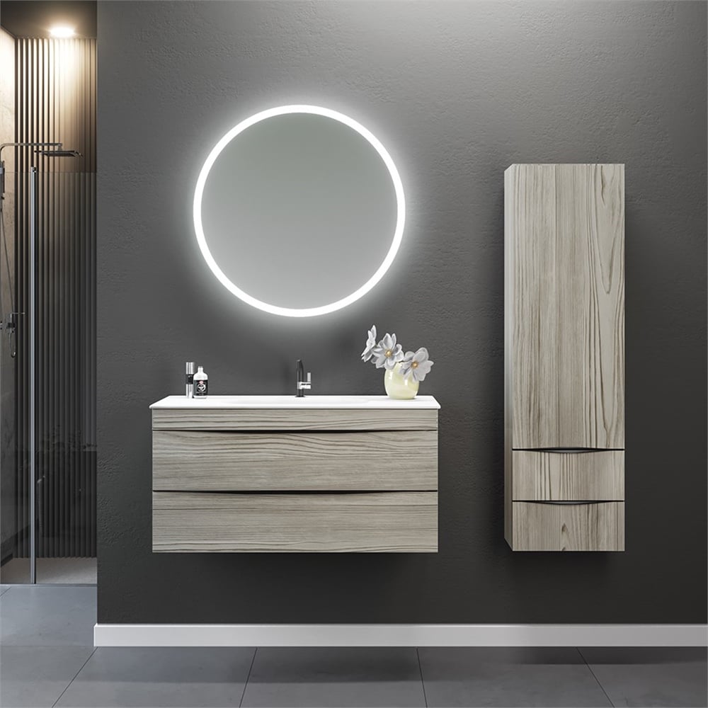 Orka Vento 100 cm Banyo Dolabı