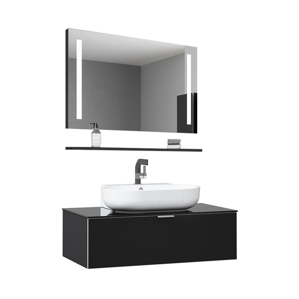 OrkaYalıköy 90 cm Banyo Dolabı