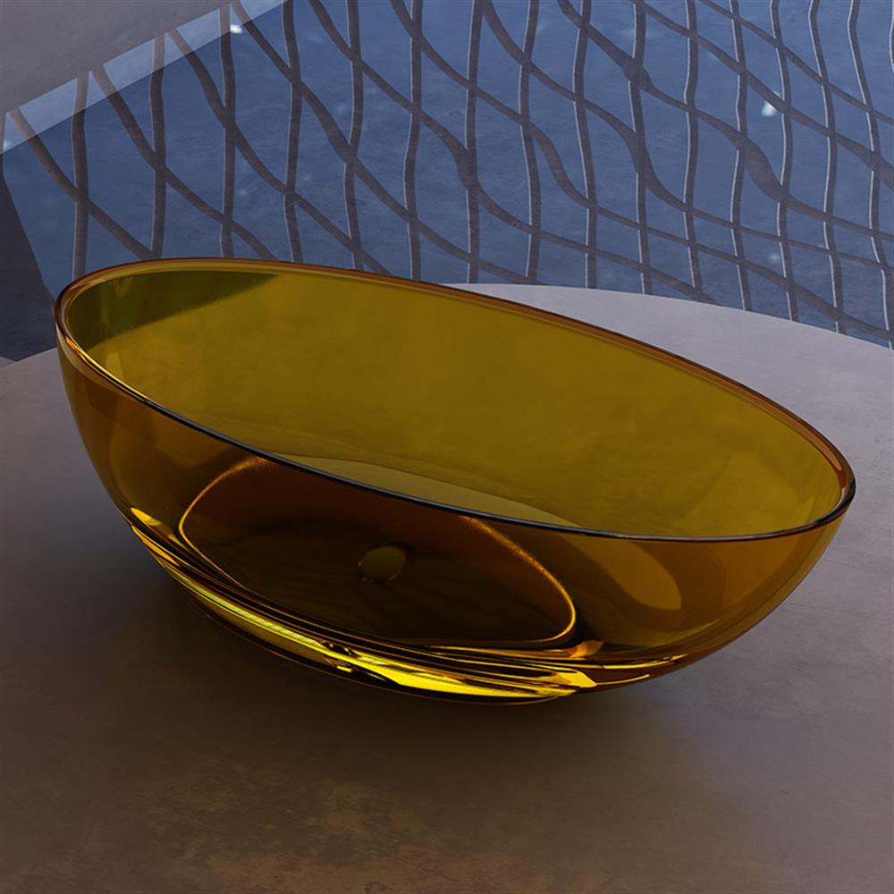 Pure Concept170x80 Yellow Şeffaf Bağımsız Küvet