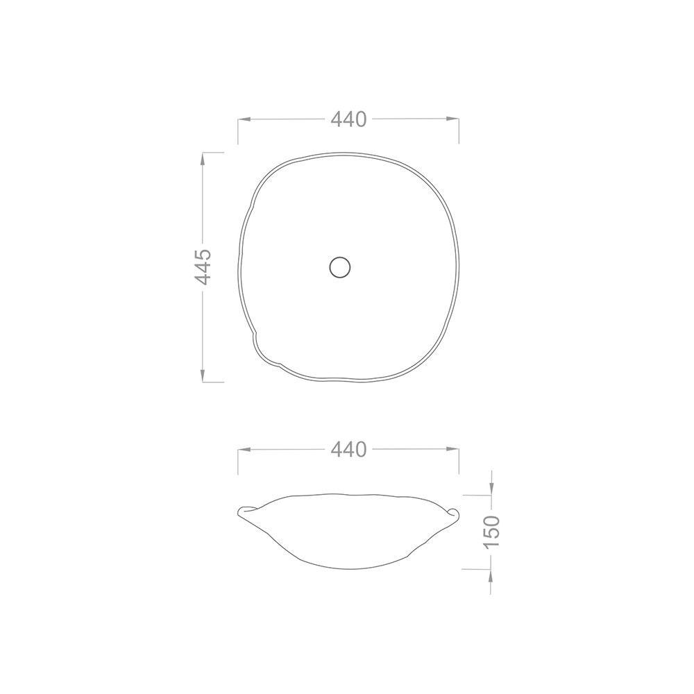 Pure Concept Dekoratif Cam Lavabo