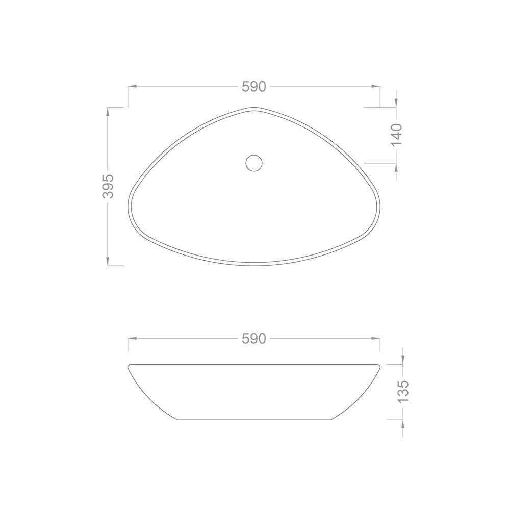 Pure Concept Dekoratif Tezgah Üstü Çanak Lavabo