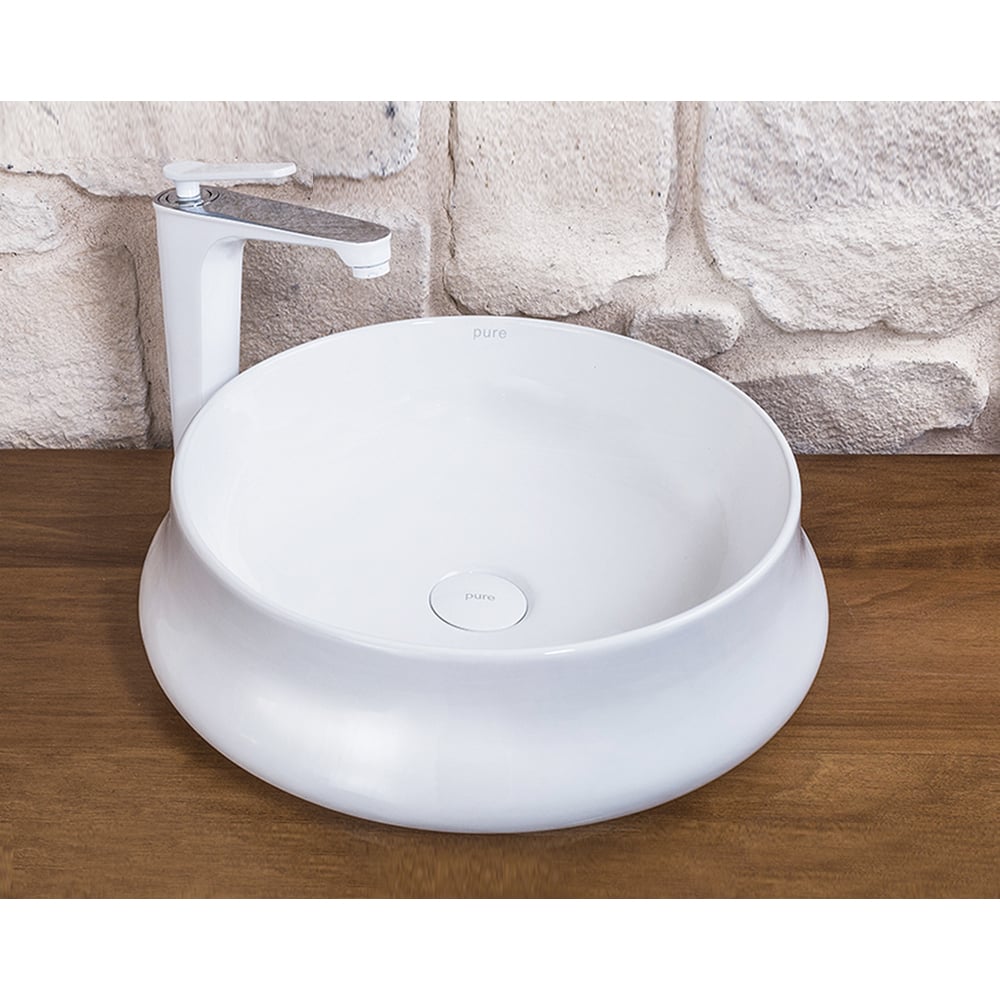 Pure ConceptBeyaz Çanak Lavabo