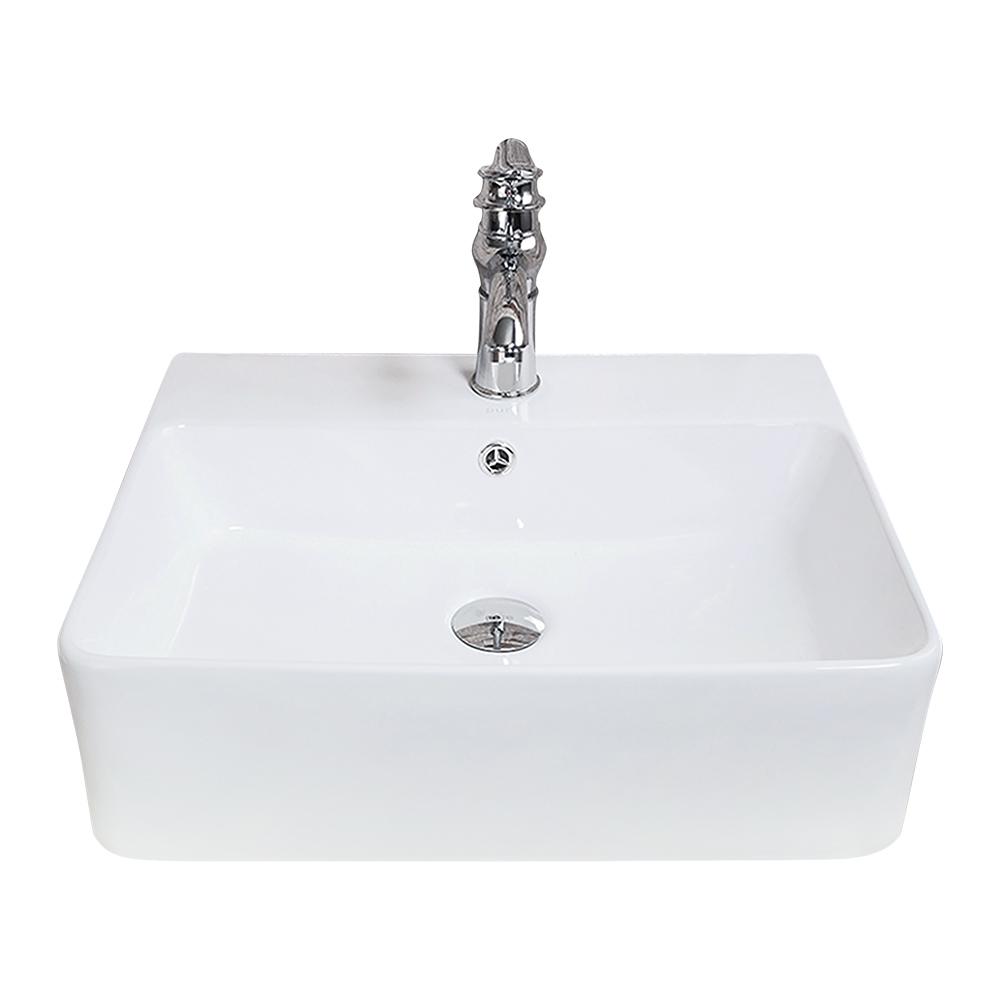 Pure Concept Beyaz Tezgah Üstü Çanak Lavabo