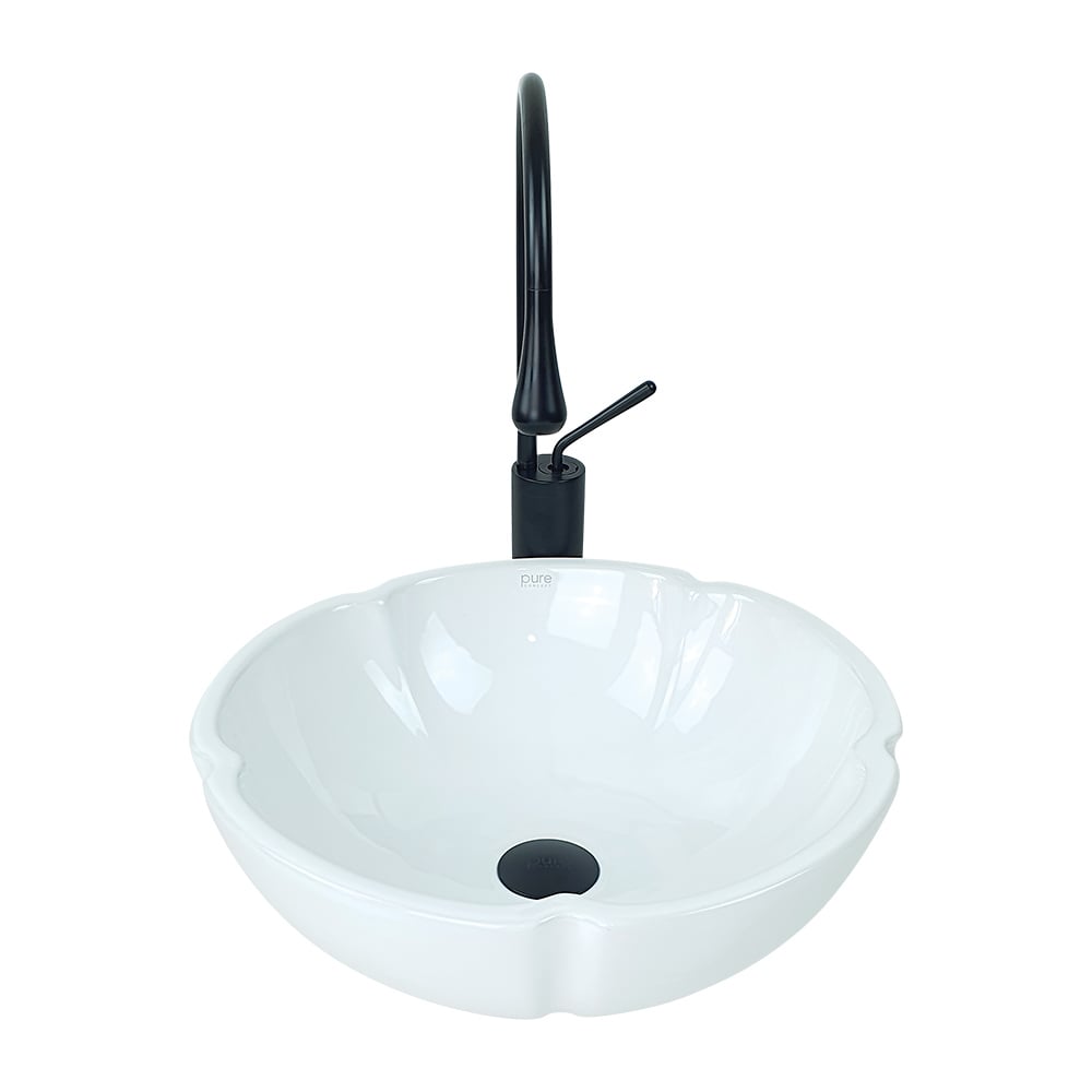 Pure ConceptBeyaz Tezgah Üstü Çanak Lavabo