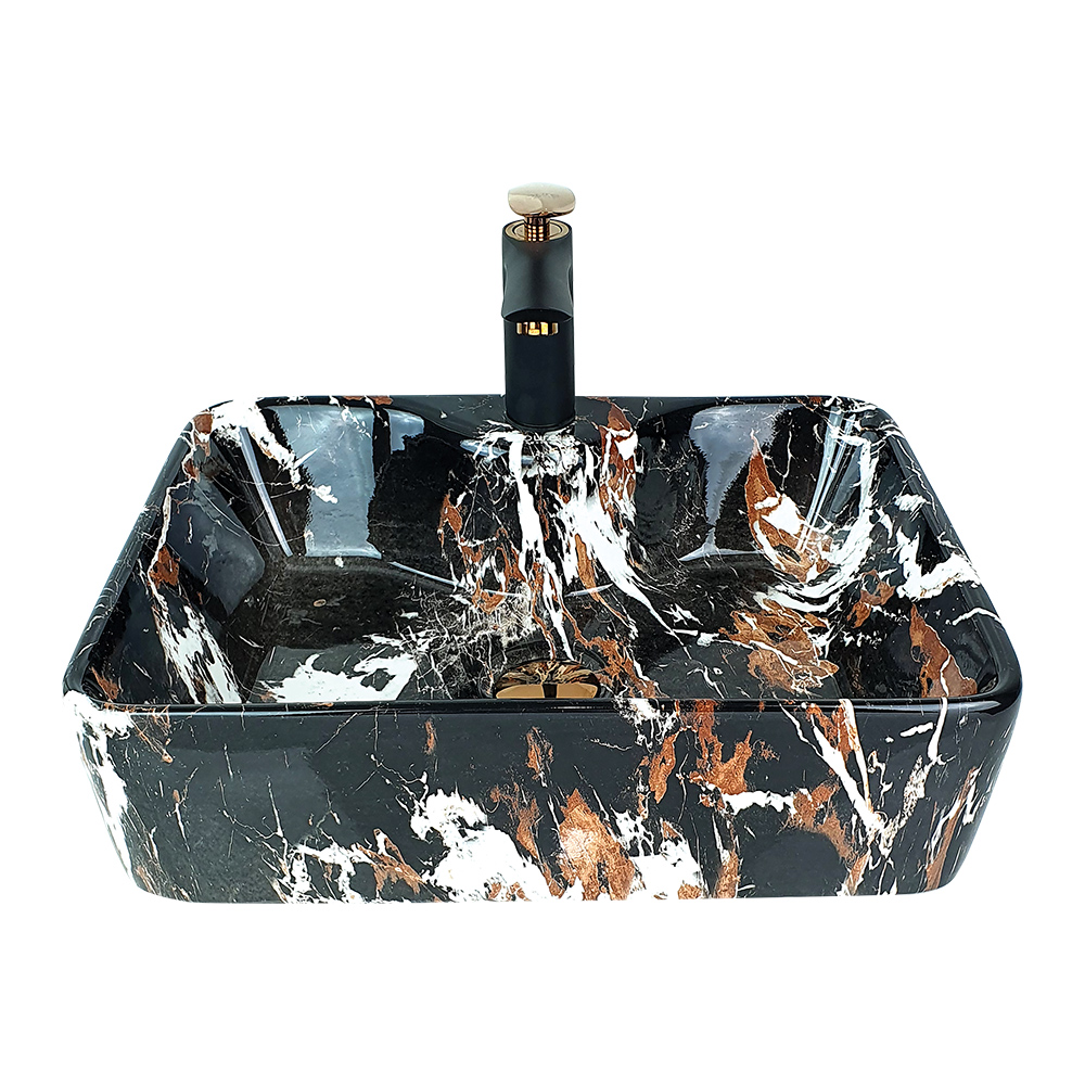 Pure ConceptBlack Tiger Eye Çanak Lavabo