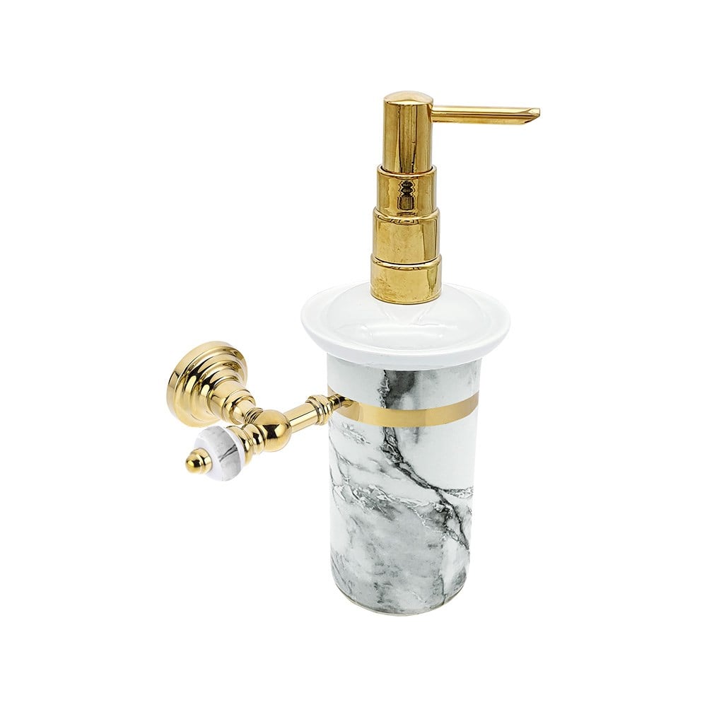 Pure ConceptCalacatta White Gold Montajlı Sıvı Sabunluk