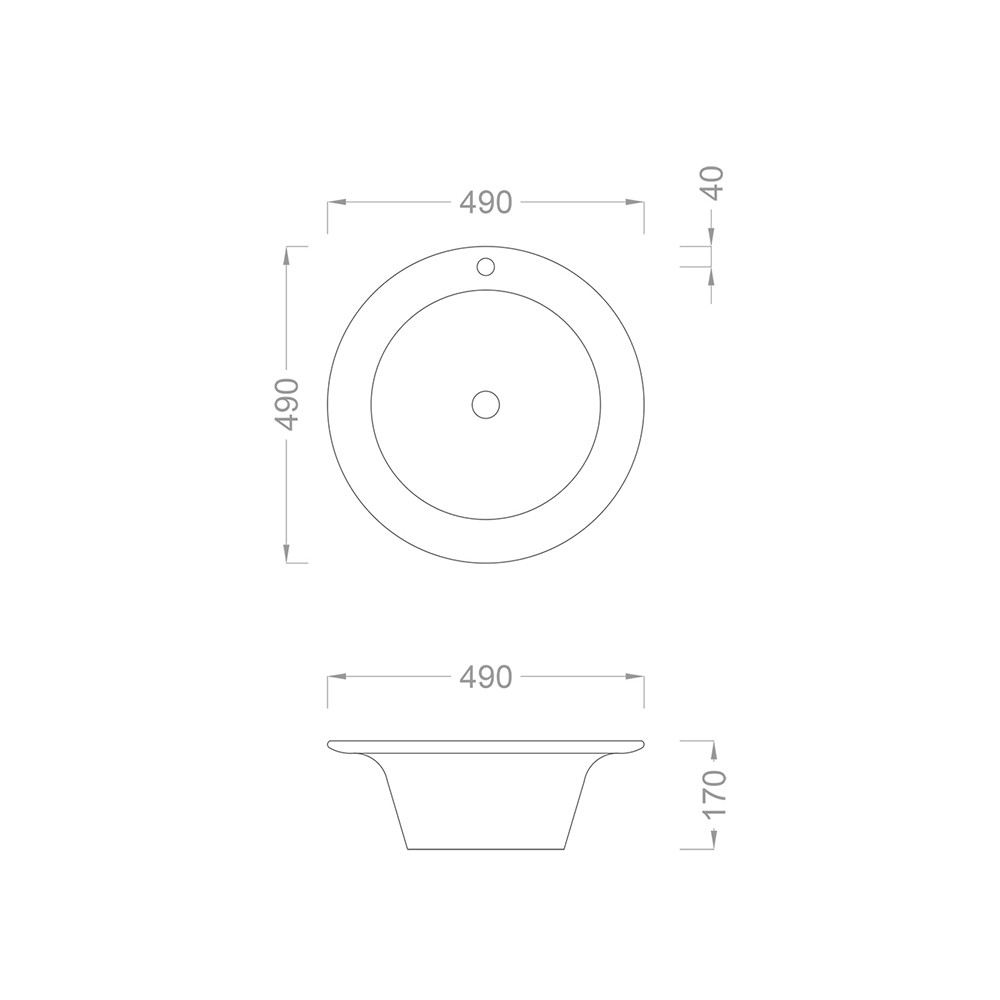 Pure Concept Çini Desenli Çanak Lavabo