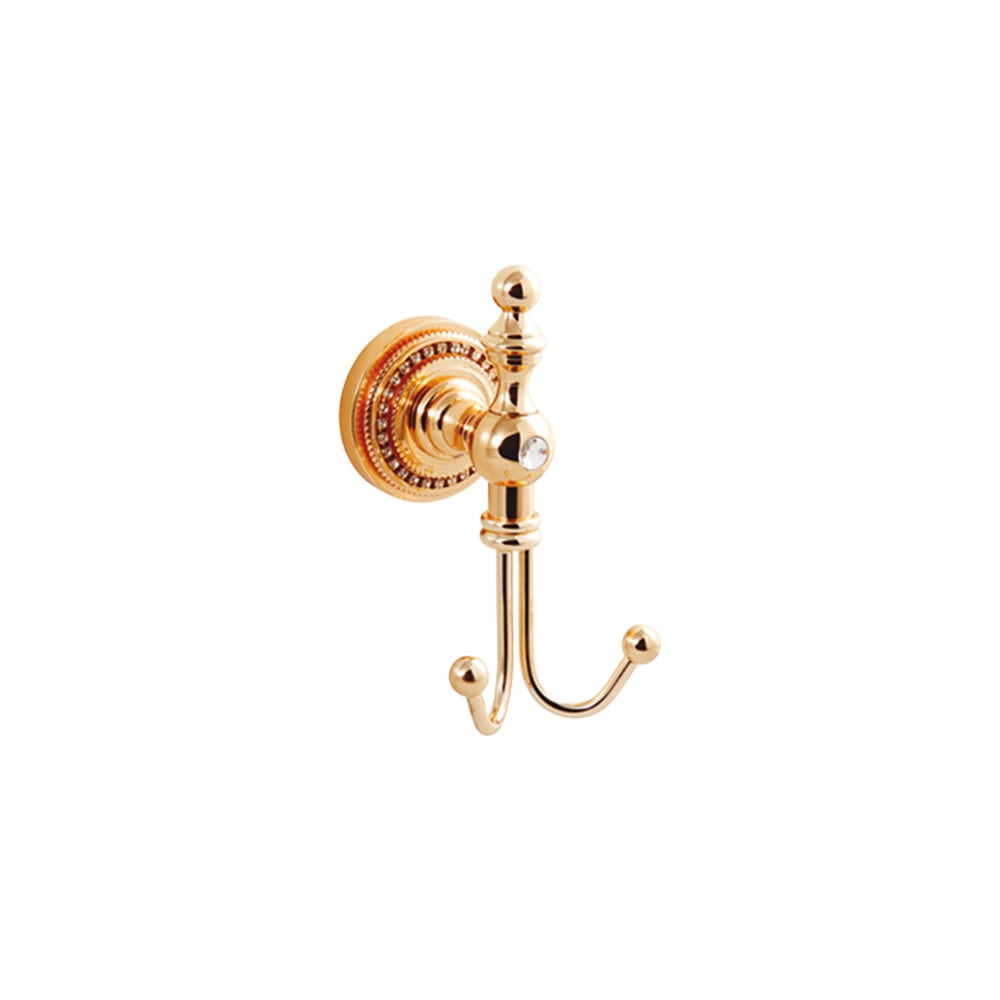 Pure ConceptCrystal / Pvd Gold İkili Askılık