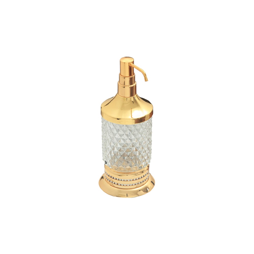 Pure ConceptCrystal / Pvd Gold Set Üstü Sıvı Sabunluk