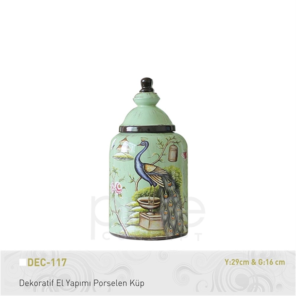 Pure ConceptDekoratif El Yapımı Porselen Küp Y29xg16