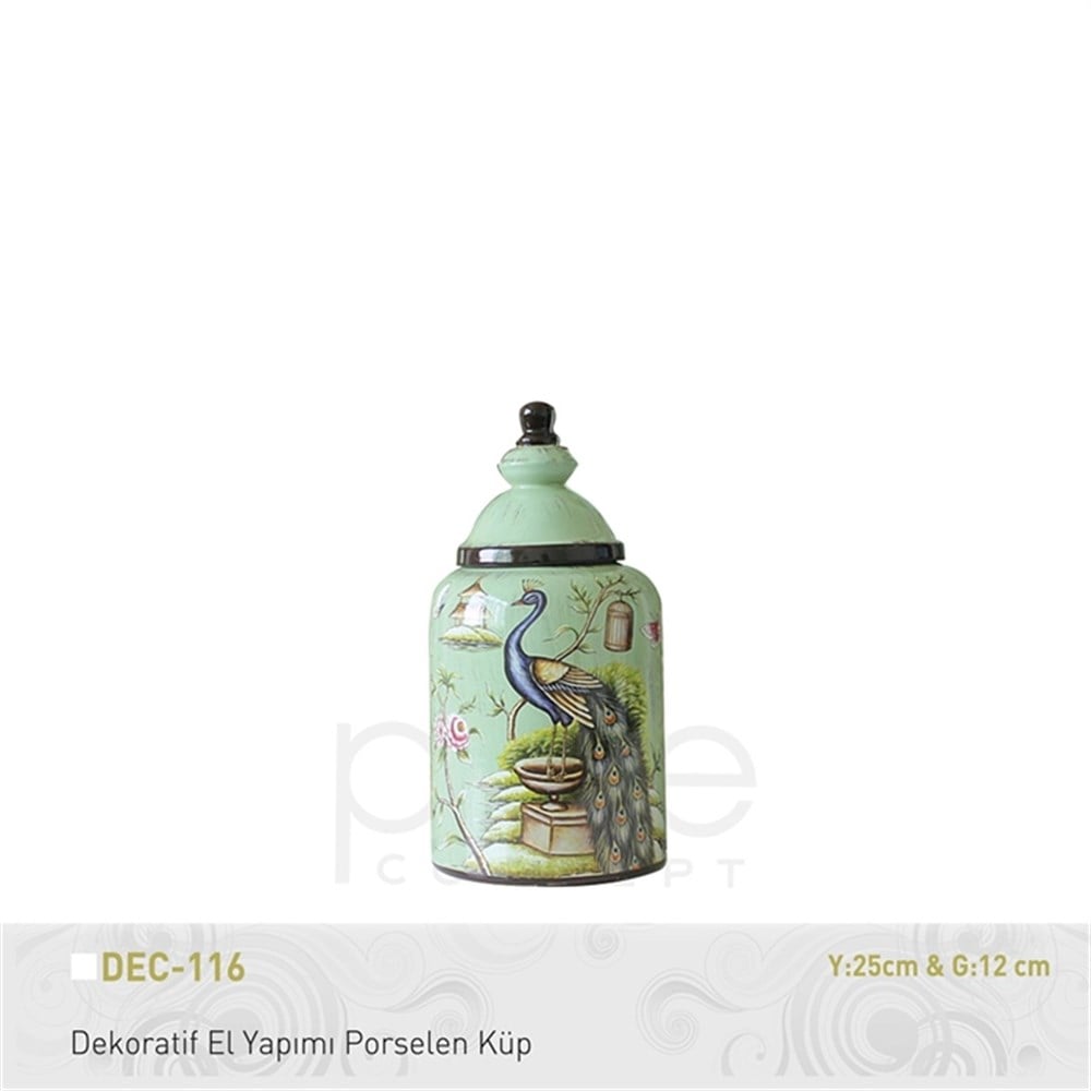Pure ConceptDekoratif El Yapımı Porselen Küp Y25xg12