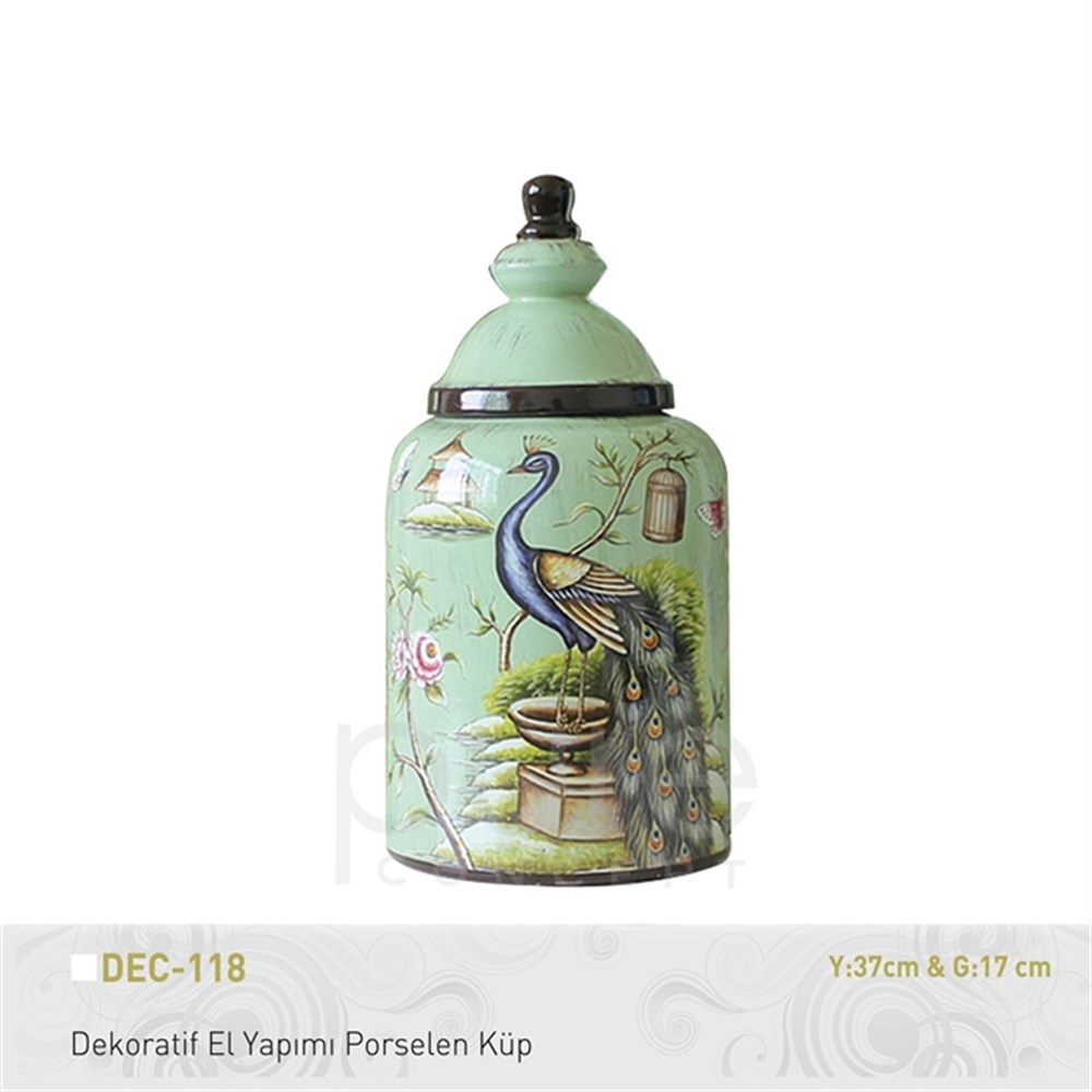 Pure ConceptDekoratif El Yapımı Porselen Küp Y37xg17