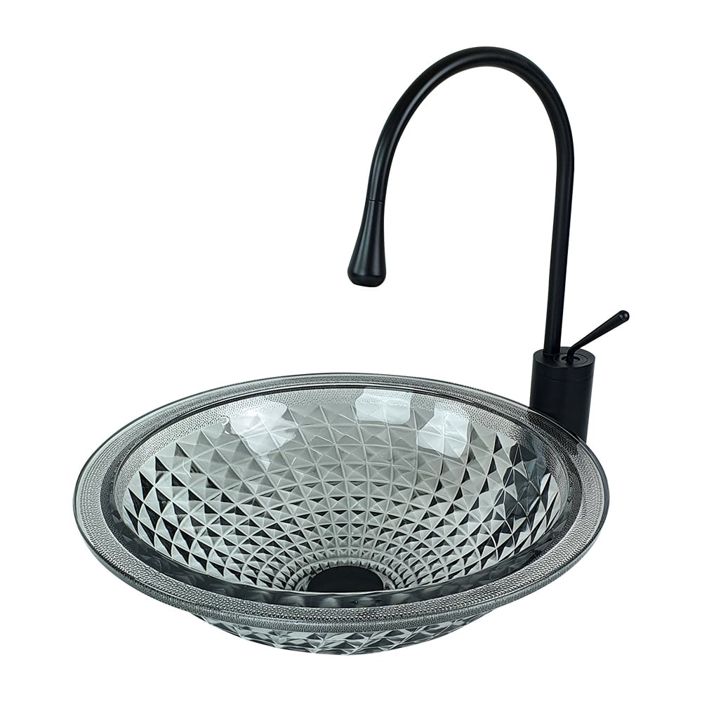 Pure ConceptDekoratif Silver Cam Lavabo