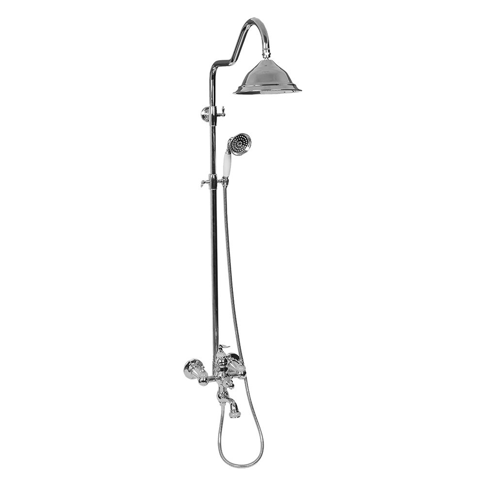 Pure Concept Flamingo Krom Bataryalı Tepe Duş Seti
