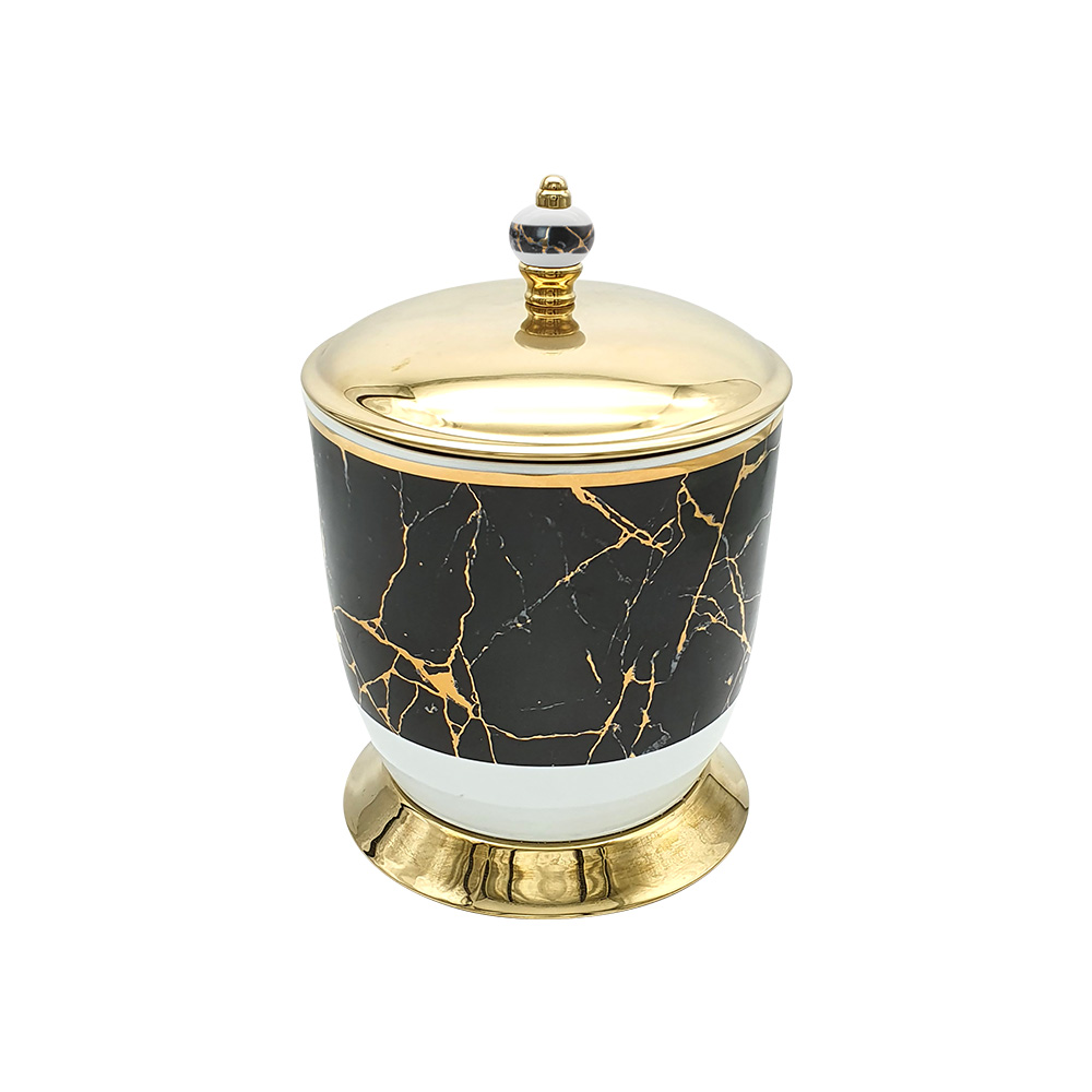 Pure ConceptGalaxy Siyah Gold Çöp Kovası