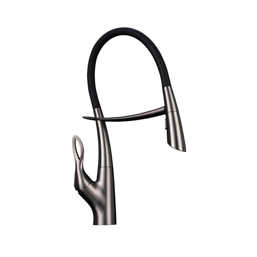Pure Concept Swan Spiralli Eviye Bataryası Fırçalı Nikel Siyah