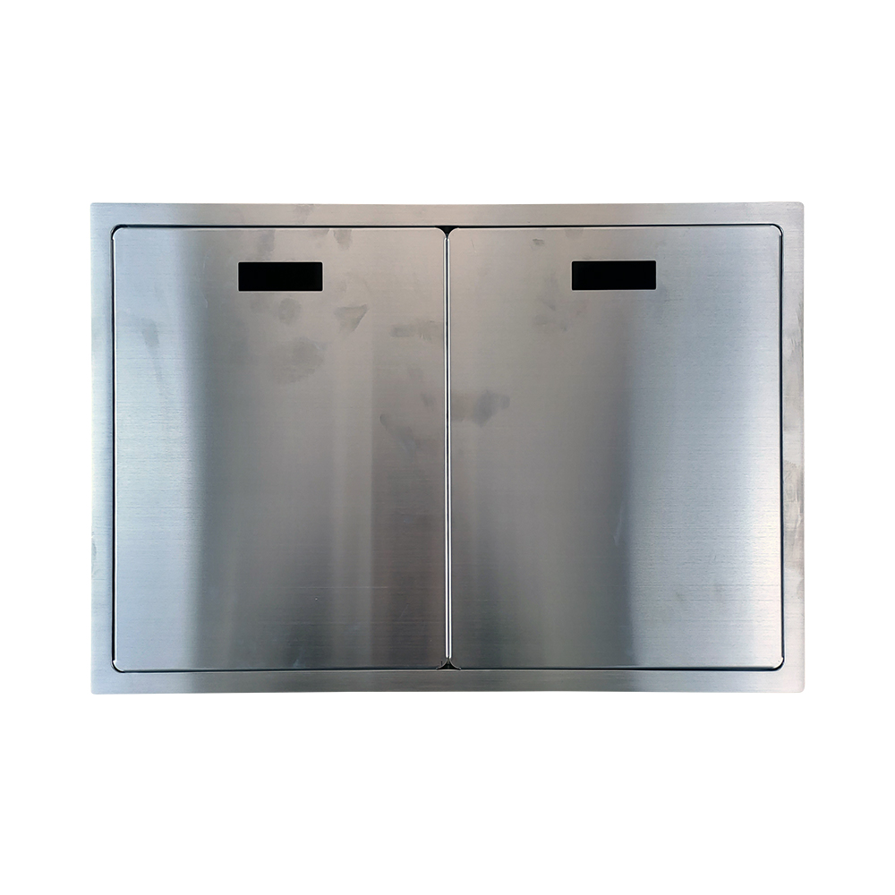 Pure Concept Inox 64x43 Koruma Kapaklı Paslanmaz Çelik Eviye