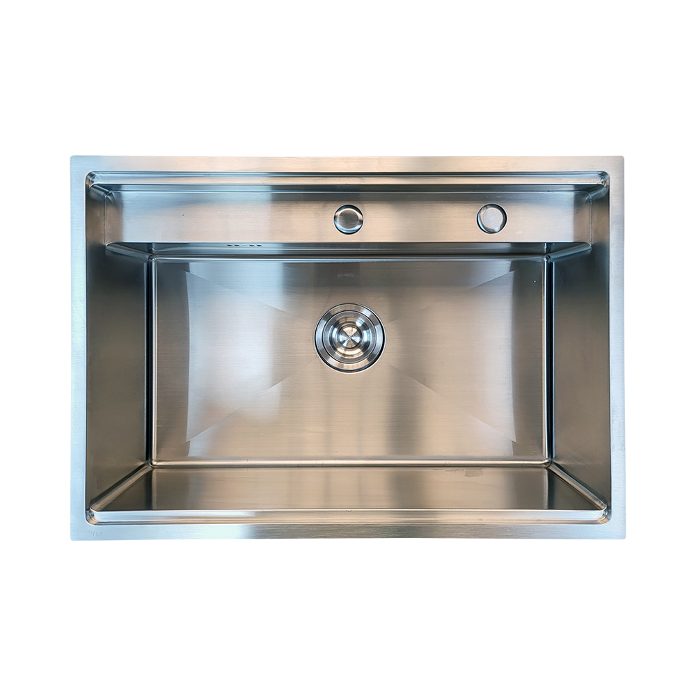 Pure ConceptInoks 68x48 Koruma Kapaklı Pas.Çelik Evye