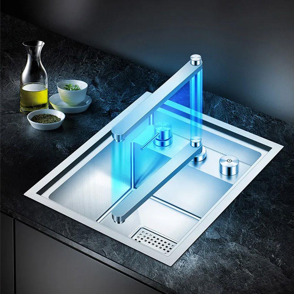 Pure Concept Krom Asansörlü Eviye Bataryası