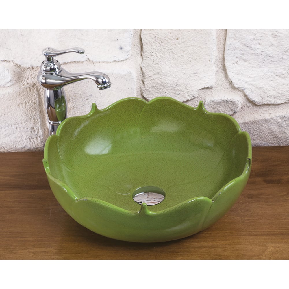 Pure ConceptLotus Green Çanak Lavabo