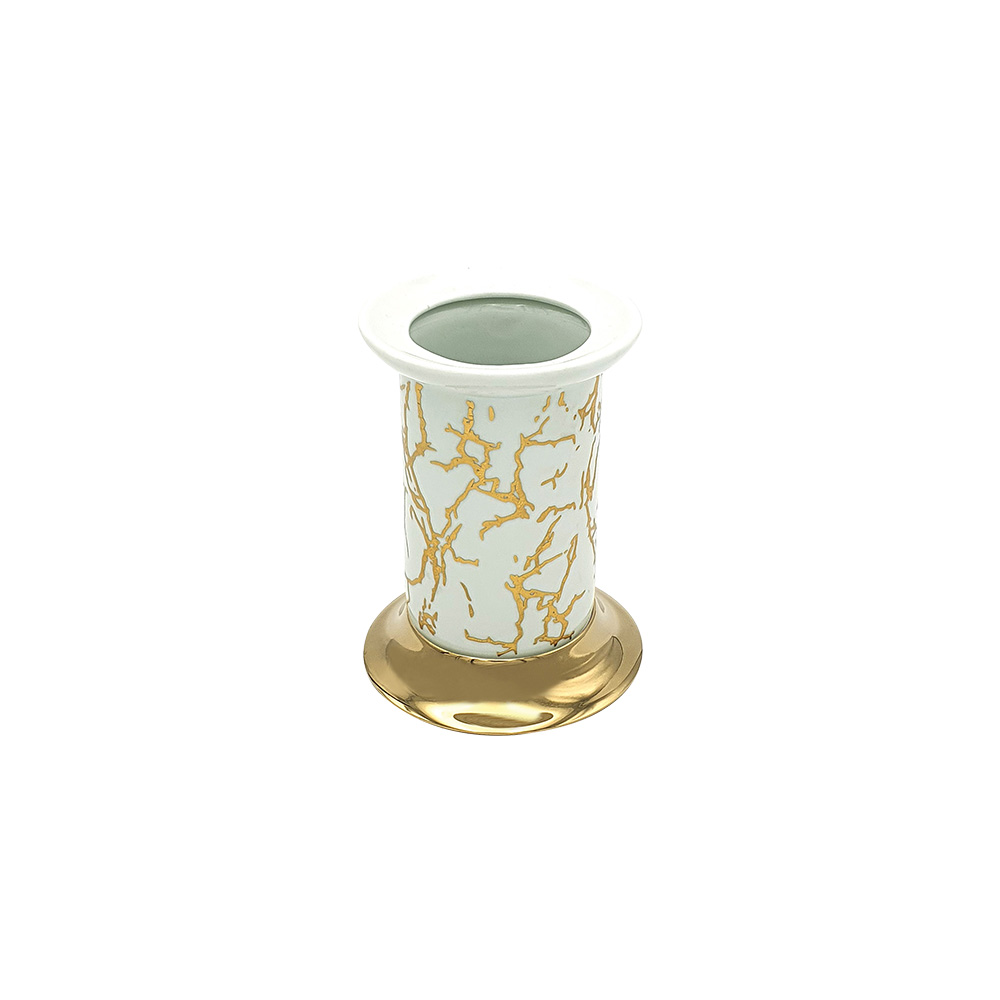 Pure ConceptMarble Gold Set Üstü Diş Fırçalık