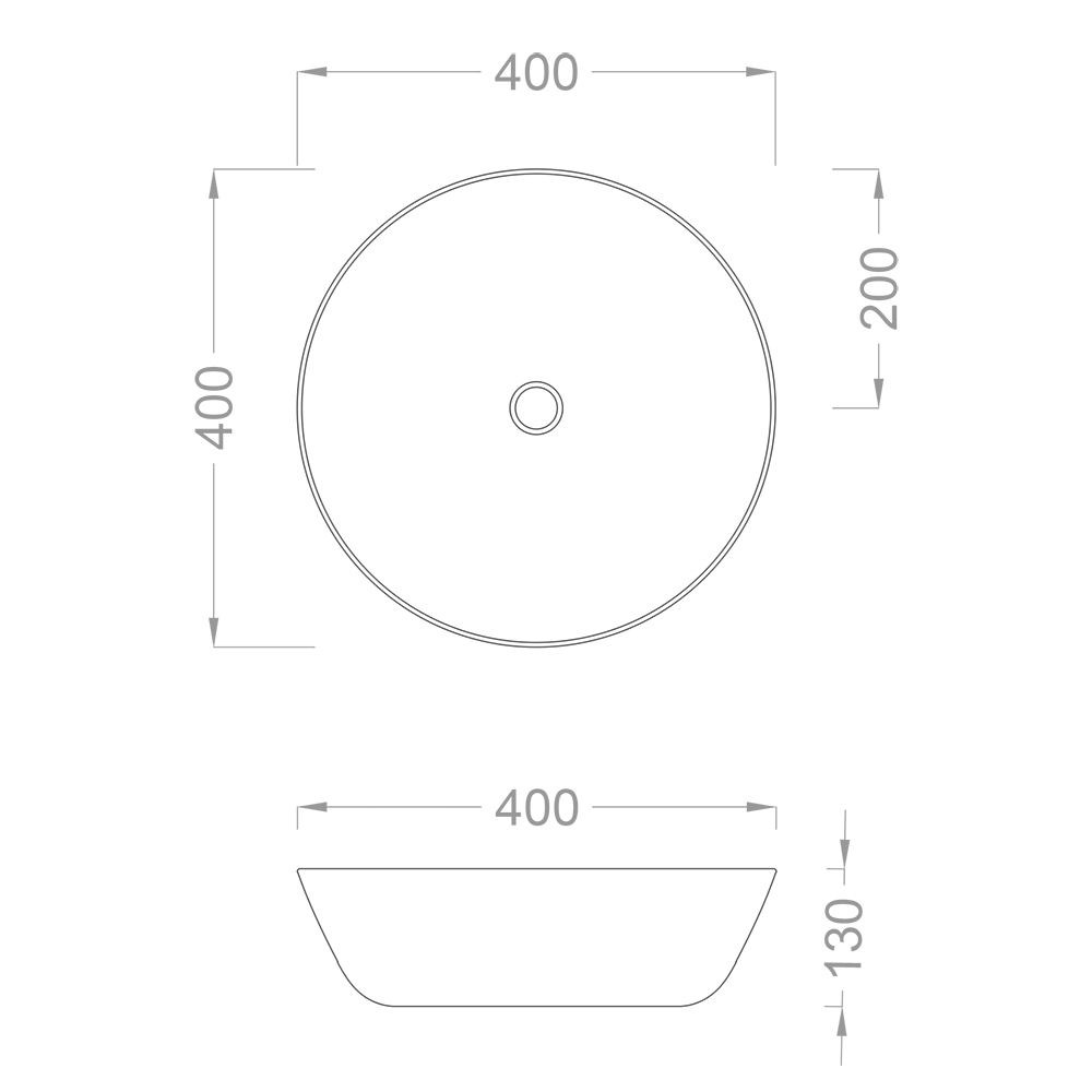 Pure Concept Fiore Mat Altın siyah Çanak Lavabo