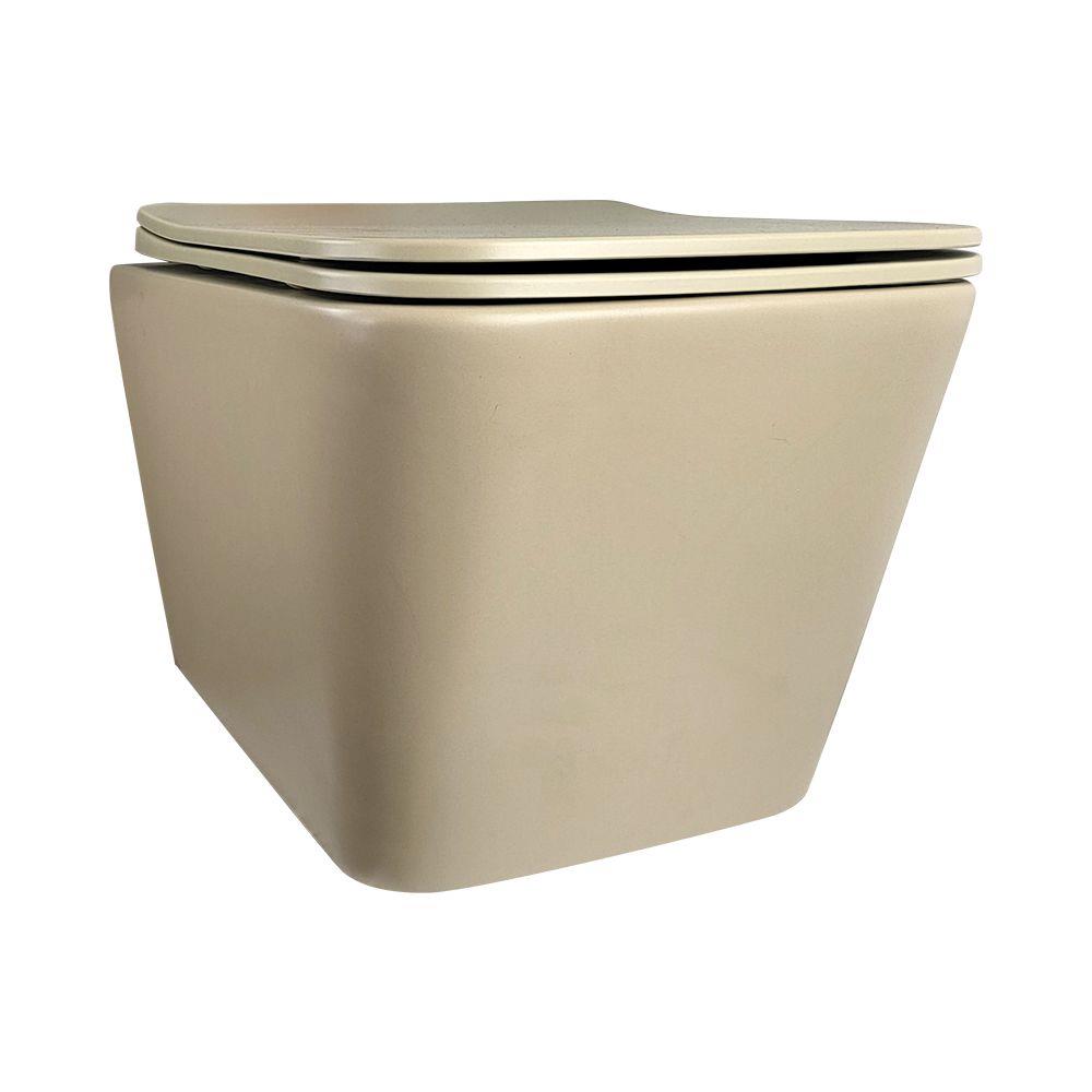 Pure Concept Mat Cappucino Kanalsız Asma Klozet